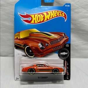 Hot Wheels '81 Camaro Orange